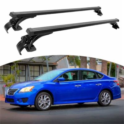 DXSDJHYMV 2PCS Crossbar Luggage Roof Rack Rails Aluminum Kayak Cross Bars Sentra B17 2012–2019