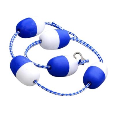 GJZDPMY Pool Lane Line with Buoys and Hooks for Racing, Competition, Shallow and Deep End
