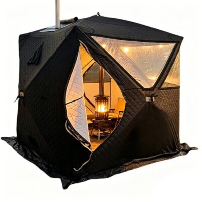 VUNHEX YUNHE SHOP Sauna Tent C, One Size, 3-Layer Insulated