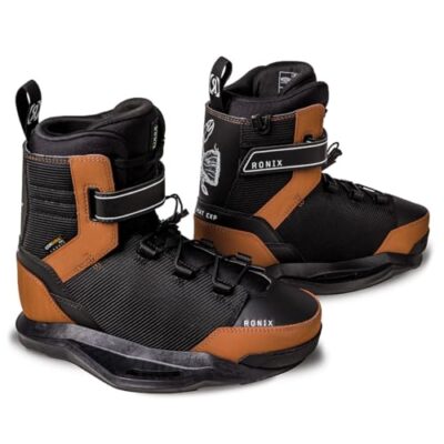 Ronix Wake Boot Diplomat EXP - Intuition - Black/Gum Rubber - 9